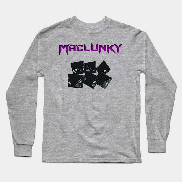 Maclunky Armada Long Sleeve T-Shirt by Crabbok